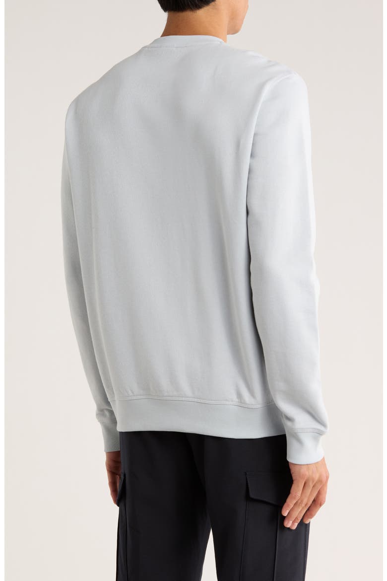 We Start Crewneck Sweatshirt, Alternate, color, LIGHT/ PASTEL GREY