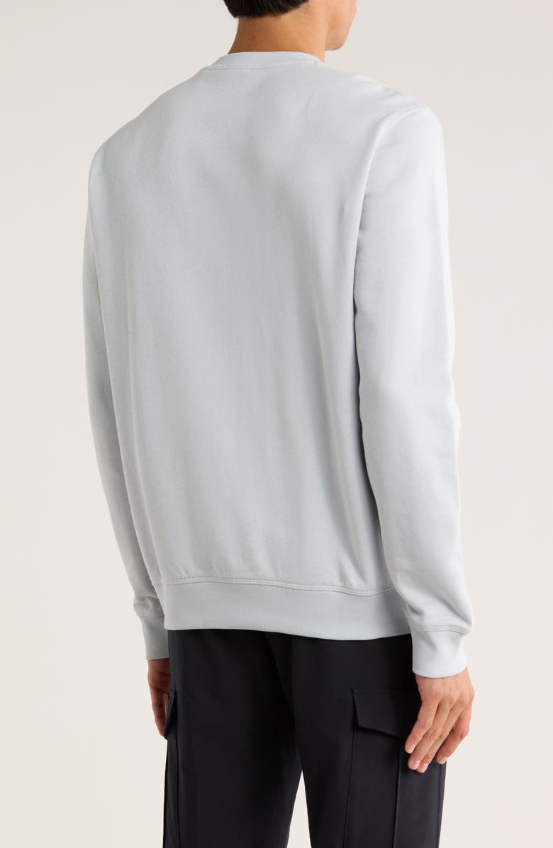 BOSS We Start Crewneck Sweatshirt, Alternate, color, Light/ Pastel Grey
