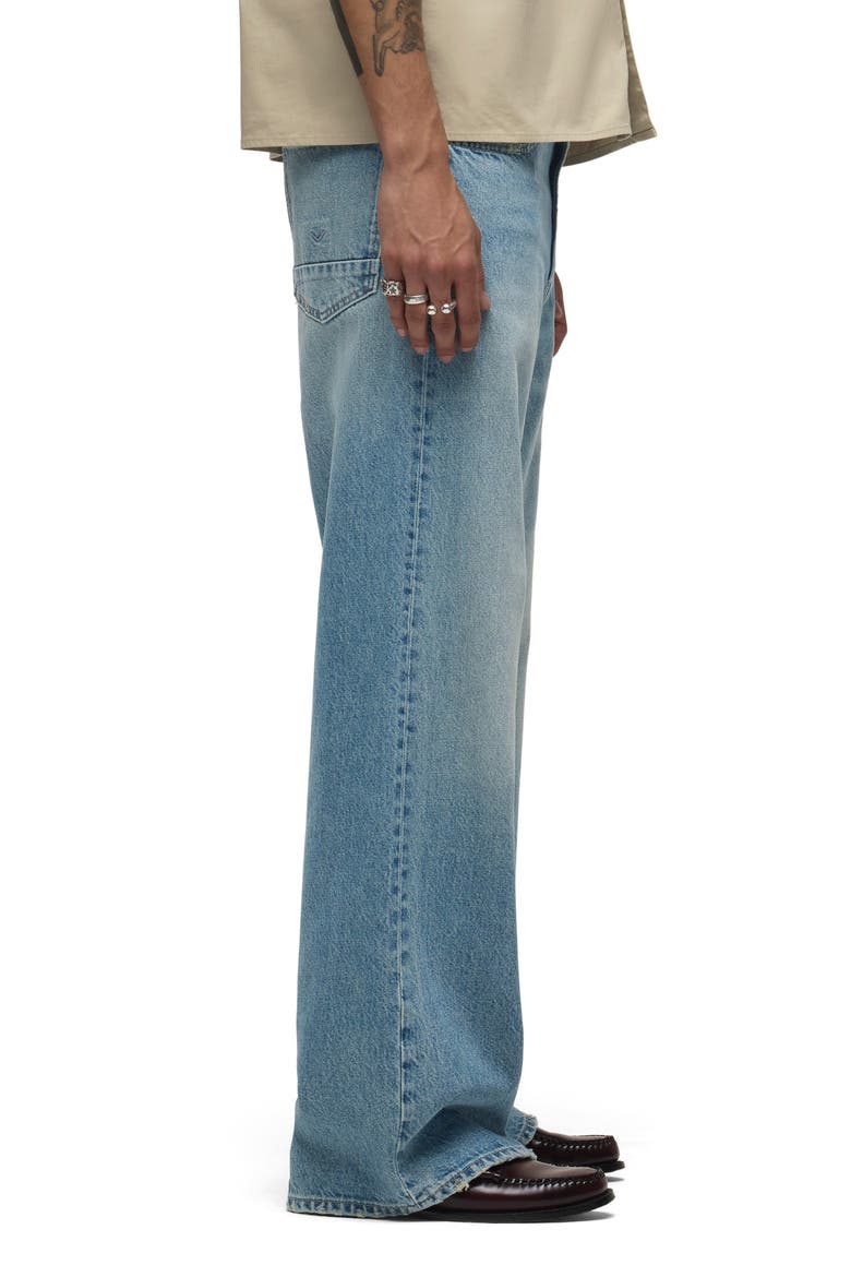 Luca Wide Leg Jeans, Alternate, color, DURHAM