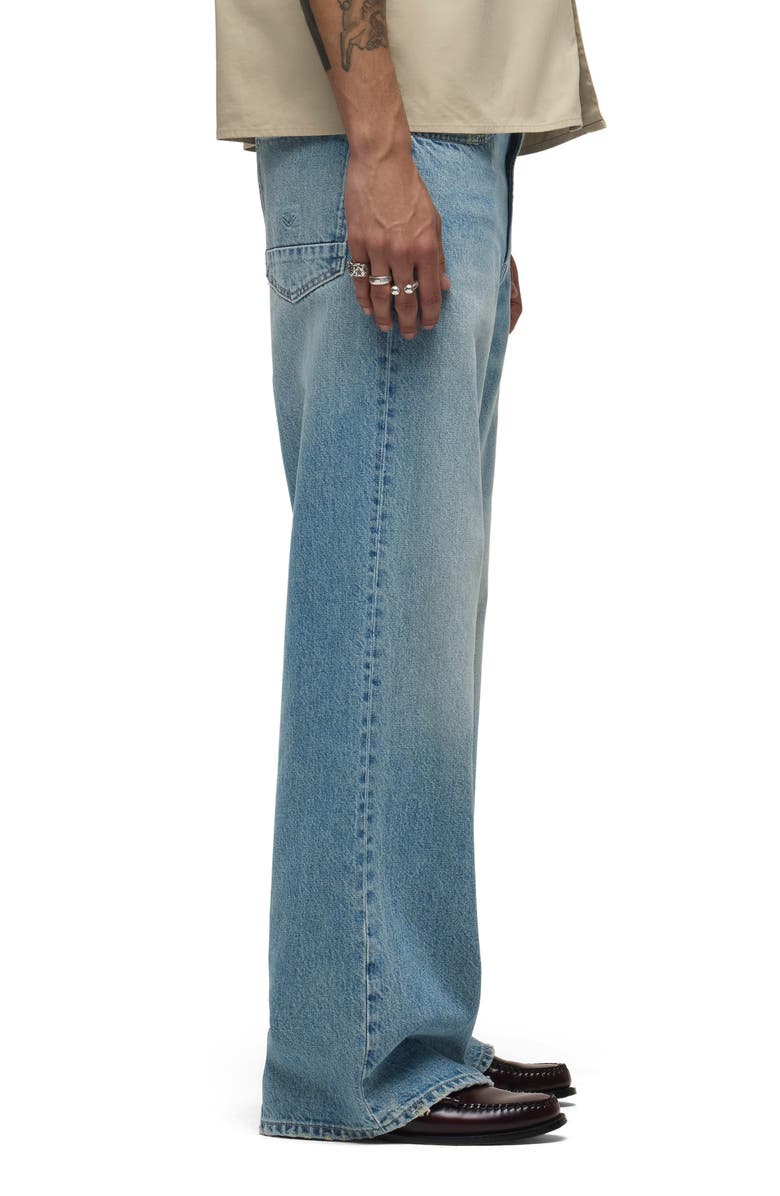Hudson Jeans Luca Wide Leg Jeans, Alternate, color, 