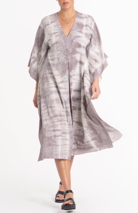 Tie Dye Cotton Caftan