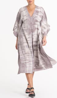ocean+main Tie Dye Cotton Caftan