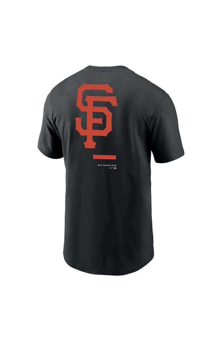 Nike Men's Nike Black San Francisco Giants Over the Shoulder T-Shirt, Alternate, color, 