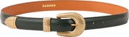 SANDRO Leather belt