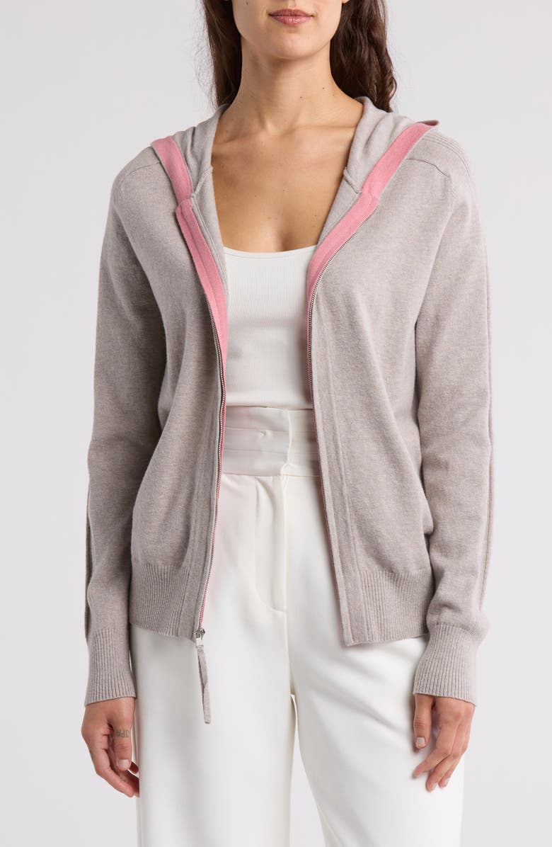 Trina Turk Delacorte Zip Hoodie, Main, color,