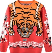 VERYRARE Tiger Rug Sweatshirt