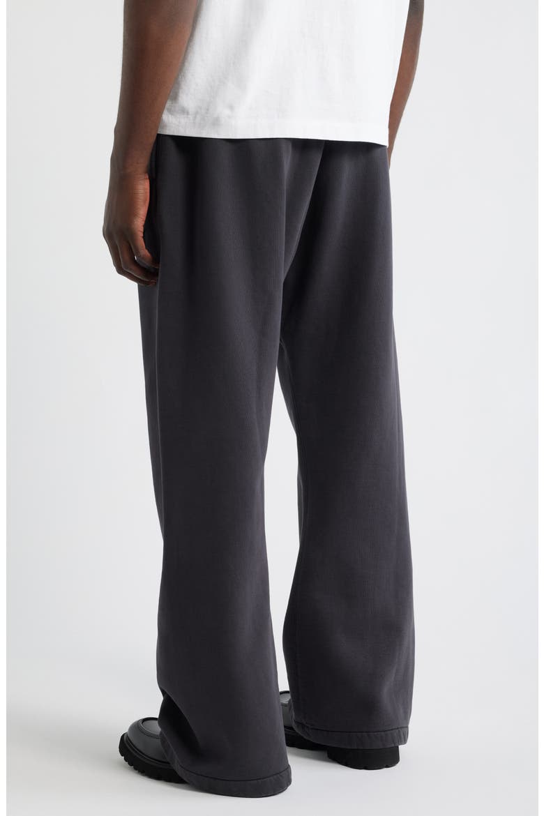Signature Flare Sweatpants, Alternate, color, CONCRETE/DARK CONCRETE HEATHER