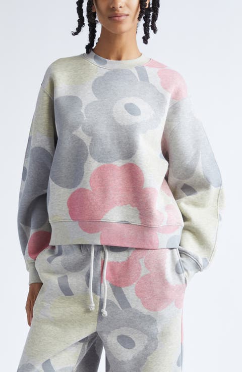 Trilce Unikko Floral French Terry Sweatshirt