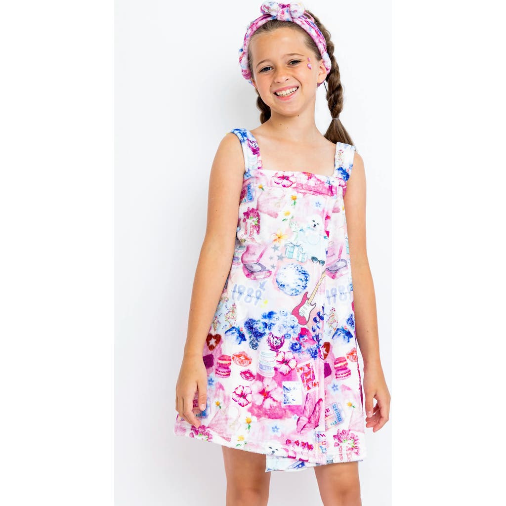 Preppy Goose Pop Princess Plush Spa Wrap Towel