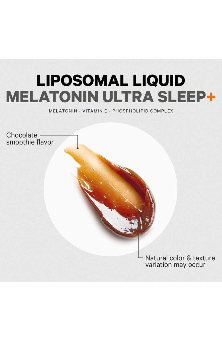 Codeage Liposomal Ultra Sleep + Melatonin Liquid Drops Supplement for Adults, Vitamin E, 8 fl oz, Alternate, color, 