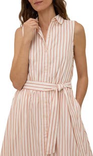 Pact Organic Cotton Sunset Lightweight Cotton Sleeveless Shirtdress