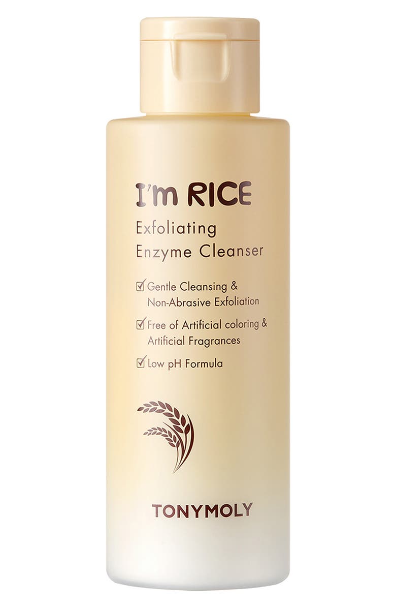 TONYMOLY I'm Rice Exfoliating Enzyme Cleanser, Main, color, 