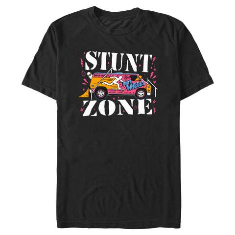 Men's Hot Wheels Stunt Zone Artistic Van  Graphic T-Shirt