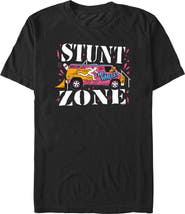 Hot Wheels Men's Hot Wheels Stunt Zone Artistic Van Graphic T-Shirt