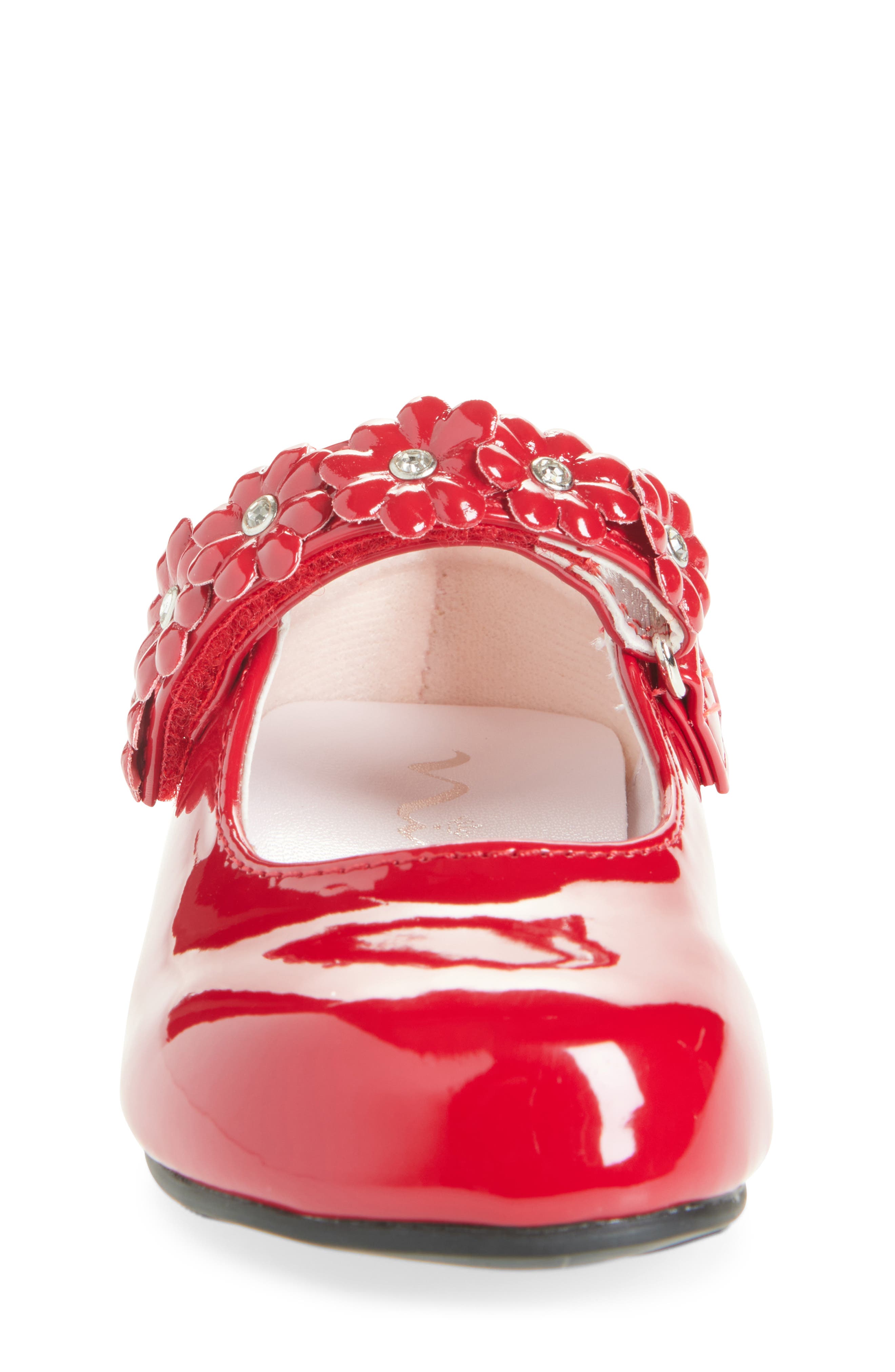 Kids' Tuley Mary Jane Flat, Alternate, color, RED PAT