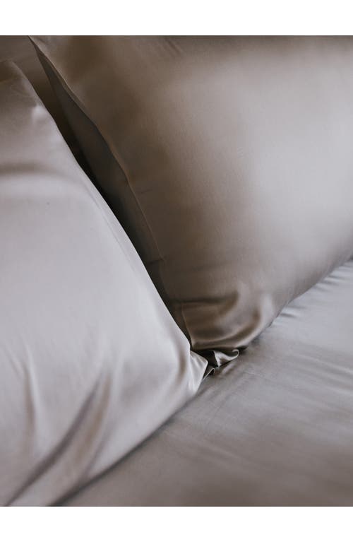 Cozy Earth Set Of 2 Wrinkle Resistant Pillowcases In Dove Grey