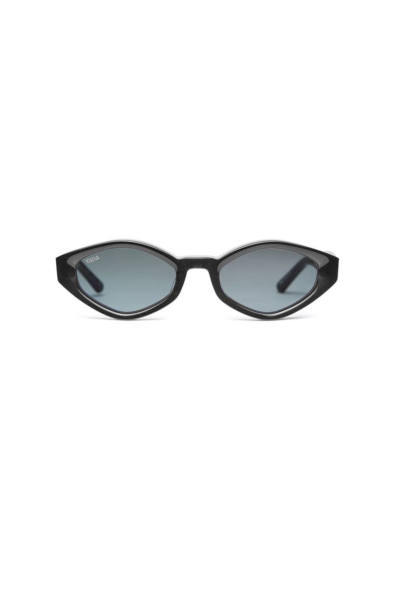 Siren Sunglasses, Main, color, Black Onyx Silver