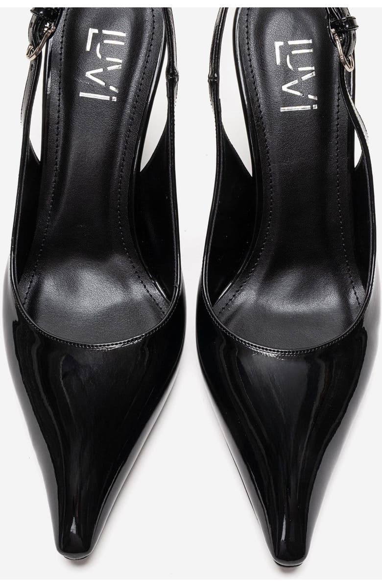 Prologue Shoes Felon Slingback Wedge Pump, Alternate, color, Black