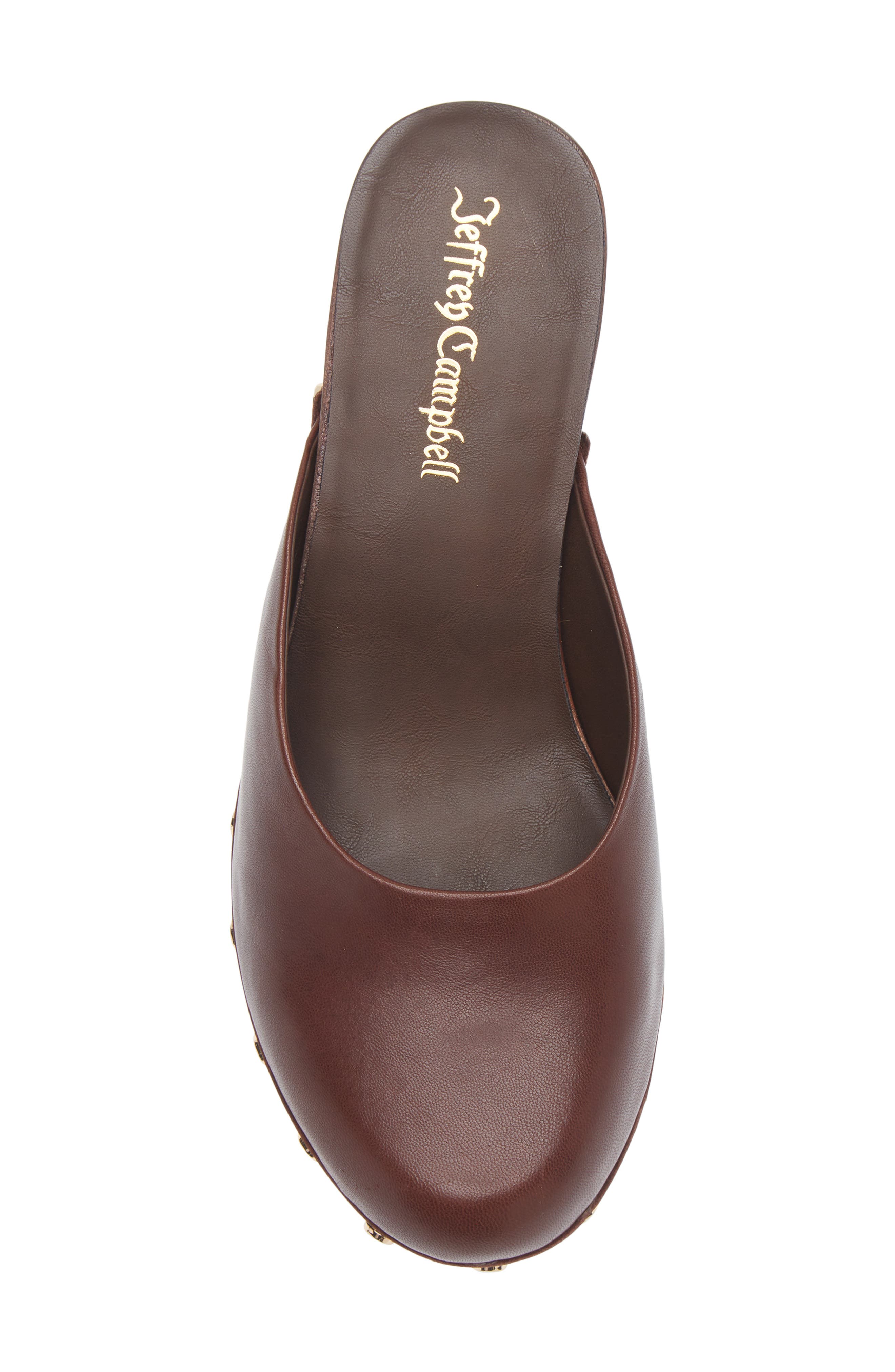 Jeffrey Campbell Cloguette Mule, Alternate, color, Coffee