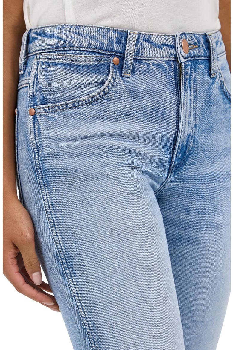 Wrancher High Waist Bootcut Jeans, Alternate, color, FROSTY SILVER