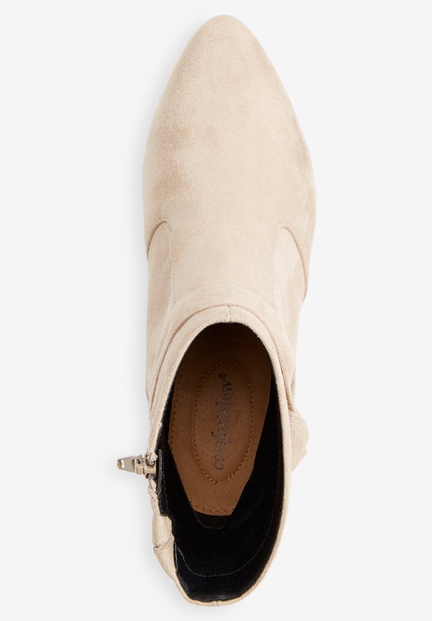 Comfortview The Corrine Bootie, Alternate, color, Black