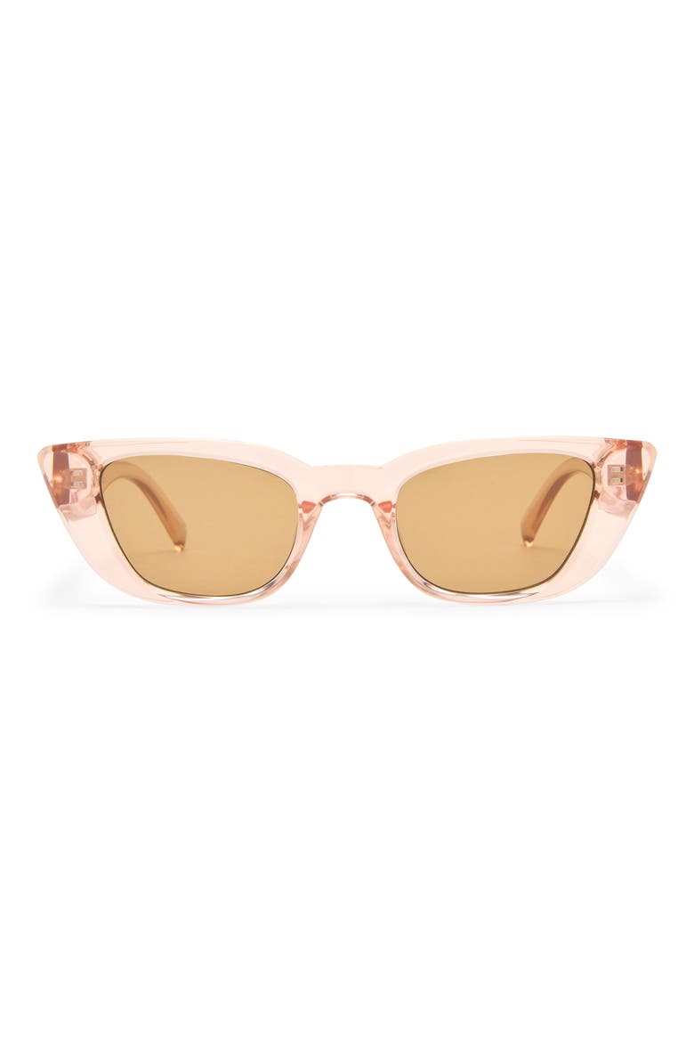 Dream Lover 50mm Cat Eye Sunglasses, Main, color, BLUSH/LATTE TINT
