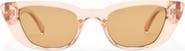 Le Specs Dream Lover 50mm Cat Eye Sunglasses