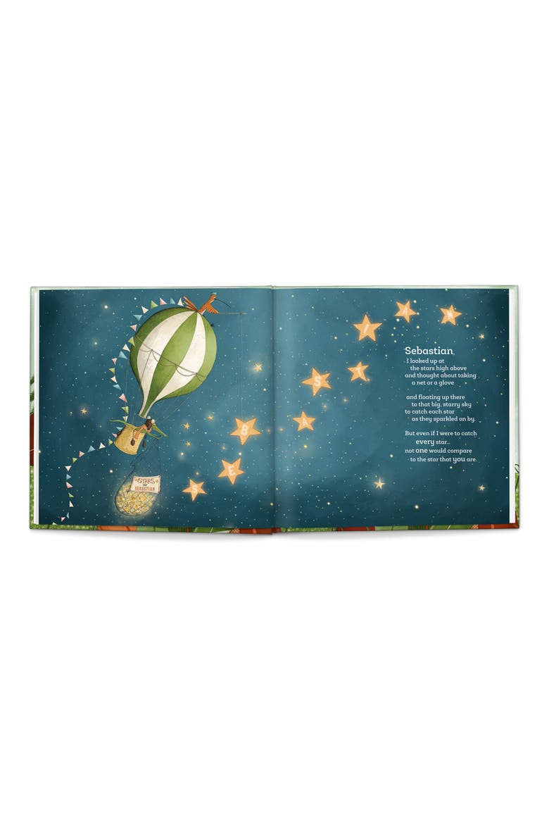 'A Birthday Gift' Personalized Book, Alternate, color, GREEN