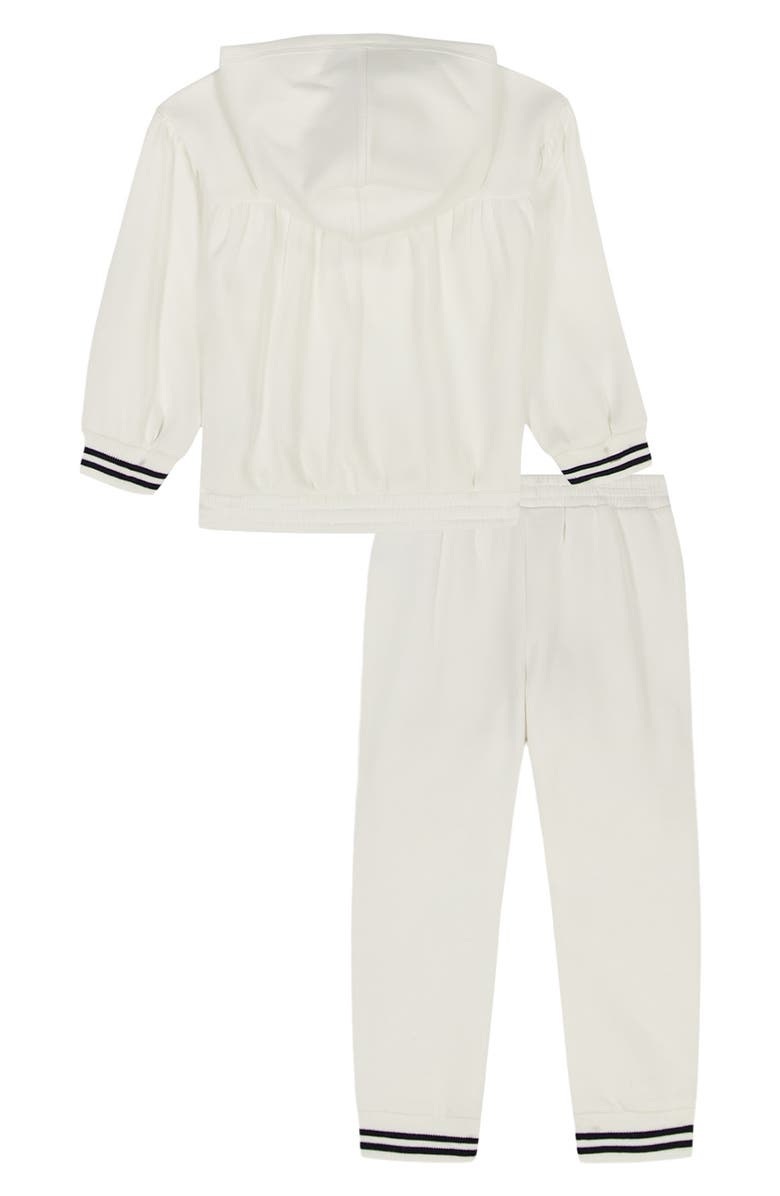 Tommy Hilfiger Fleece Hoodie & Pants Set, Alternate, color, White