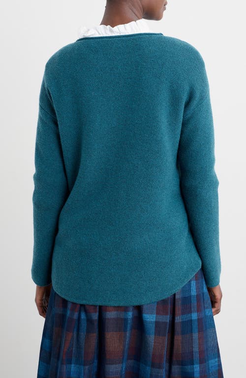 Seasalt Cornwall Fruity Ii Merino Wool Blend Sweater In Blue