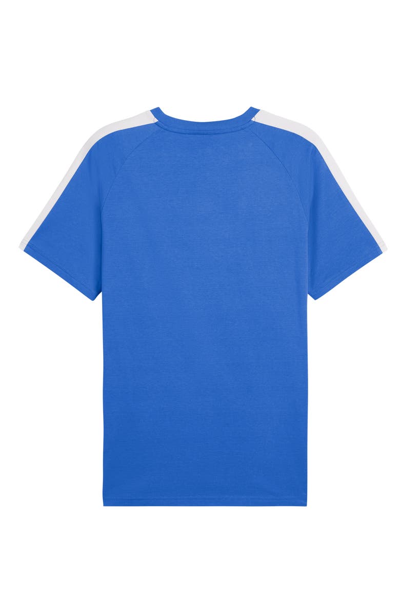 PUMA T7 Cotton T-Shirt, Alternate, color, Mountain Blue