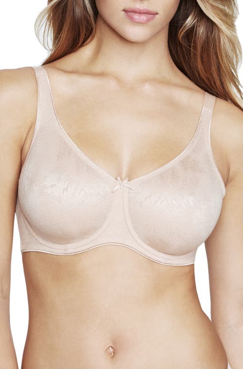Lila Seamless Minimizer Bra