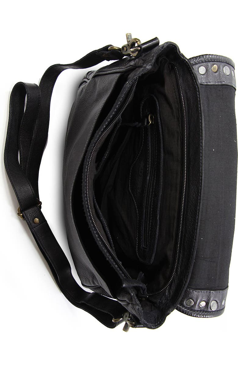 OLD TREND Lone Road Leather Messenger, Alternate, color,