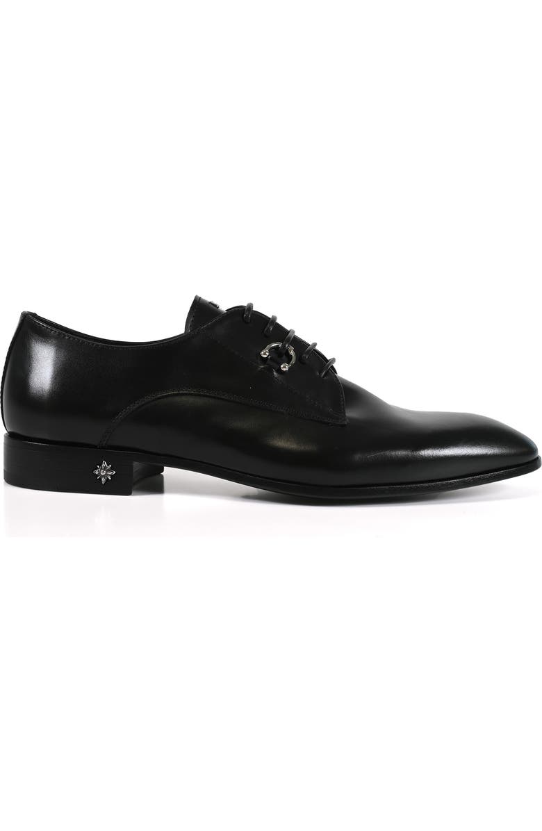 JOHN RICHMOND Plain Toe Derby, Alternate, color, Black