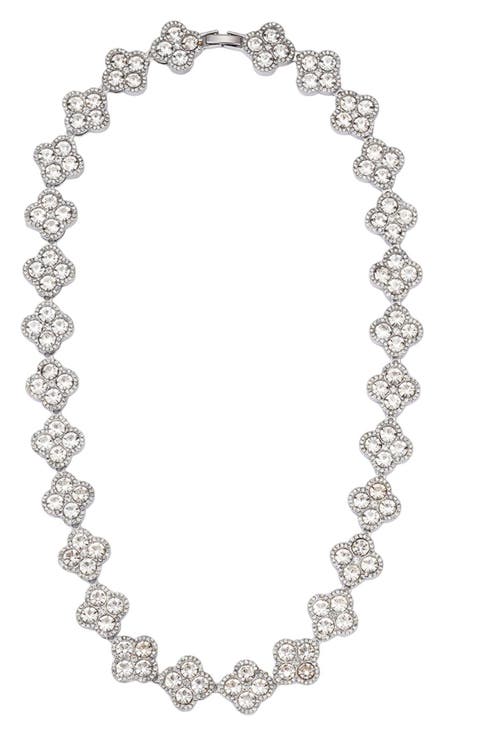 Crystal Clover Necklace