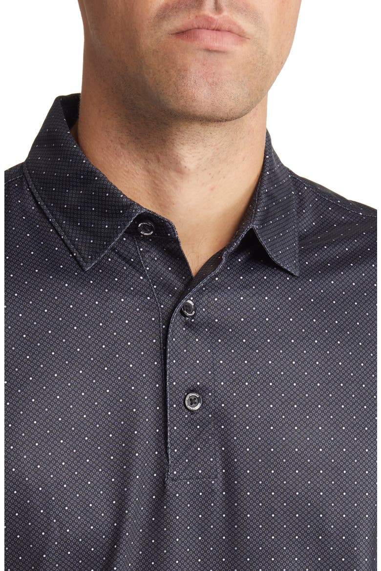 Pike DryTec Performance Polo, Alternate, color, BLACK