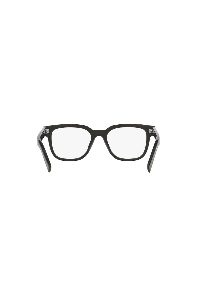 52mm Rectangle optical glasses, Alternate, color, Black