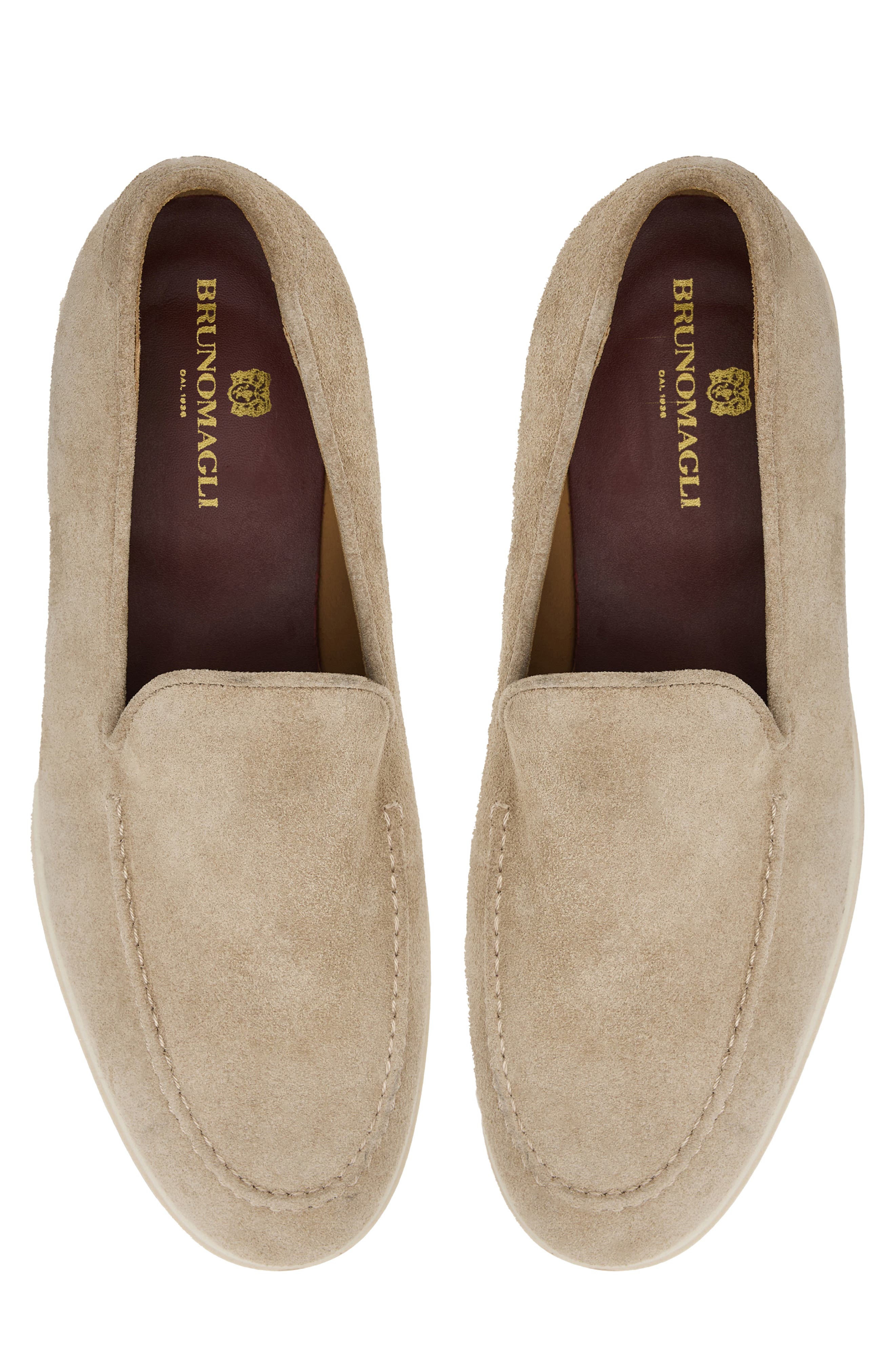 Elio Loafer Sneaker, Alternate, color, SAND SUEDE