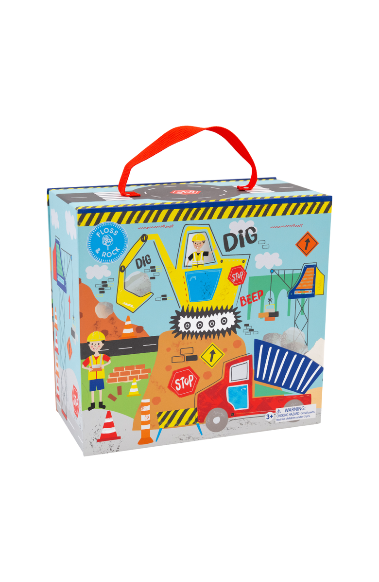 Floss & Rock Playbox Construction with 15pc, Alternate, color, Construction