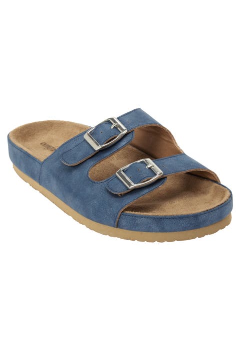 The Maxi Slip On Footbed Sandal (Wide Widths Available)