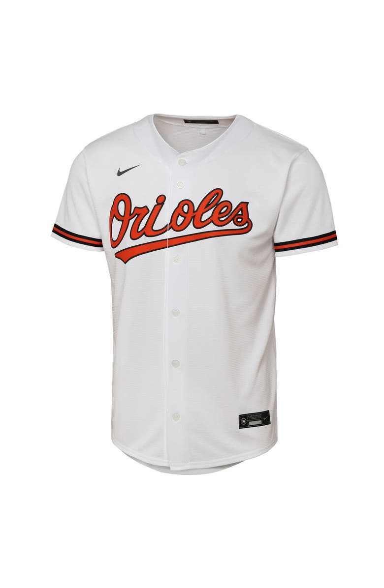 Nike Youth Nike Gunnar Henderson White Baltimore Orioles Home Replica Player Jersey, Alternate, color, White