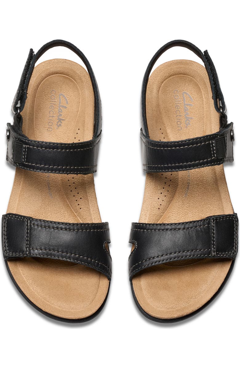 Clarks<sup>®</sup> Jaylan Ray Sandal, Alternate, color, Black Combo