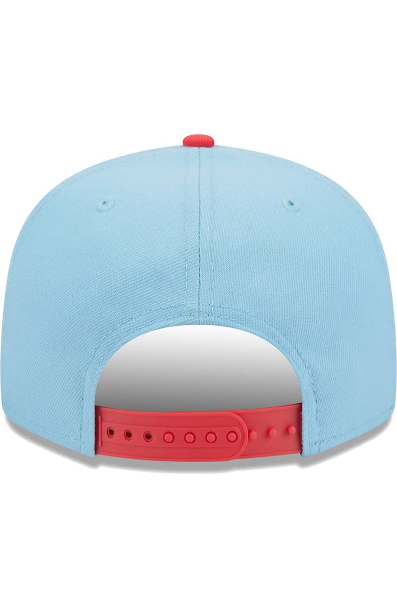 New Era Men's New Era Light Blue/Red Buffalo Bills Two-Tone Color Pack 9FIFTY Snapback Hat, Alternate, color, 