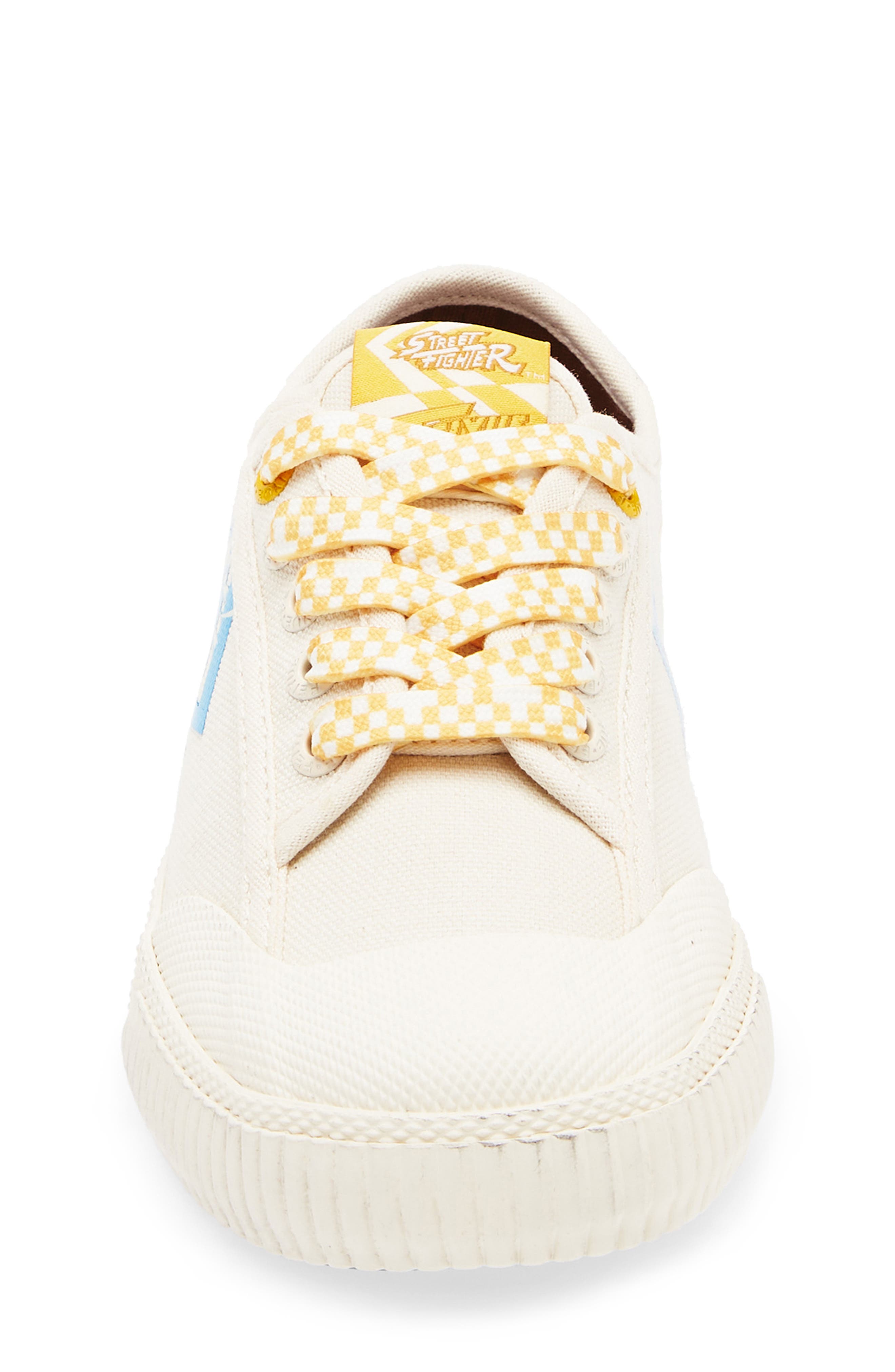 Feiyue. Kids' Fe Lo 1920 Sneaker, Alternate, color, Ivory/ Blue