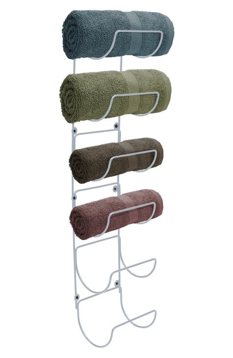 Six Level Bathroom Towel Holder