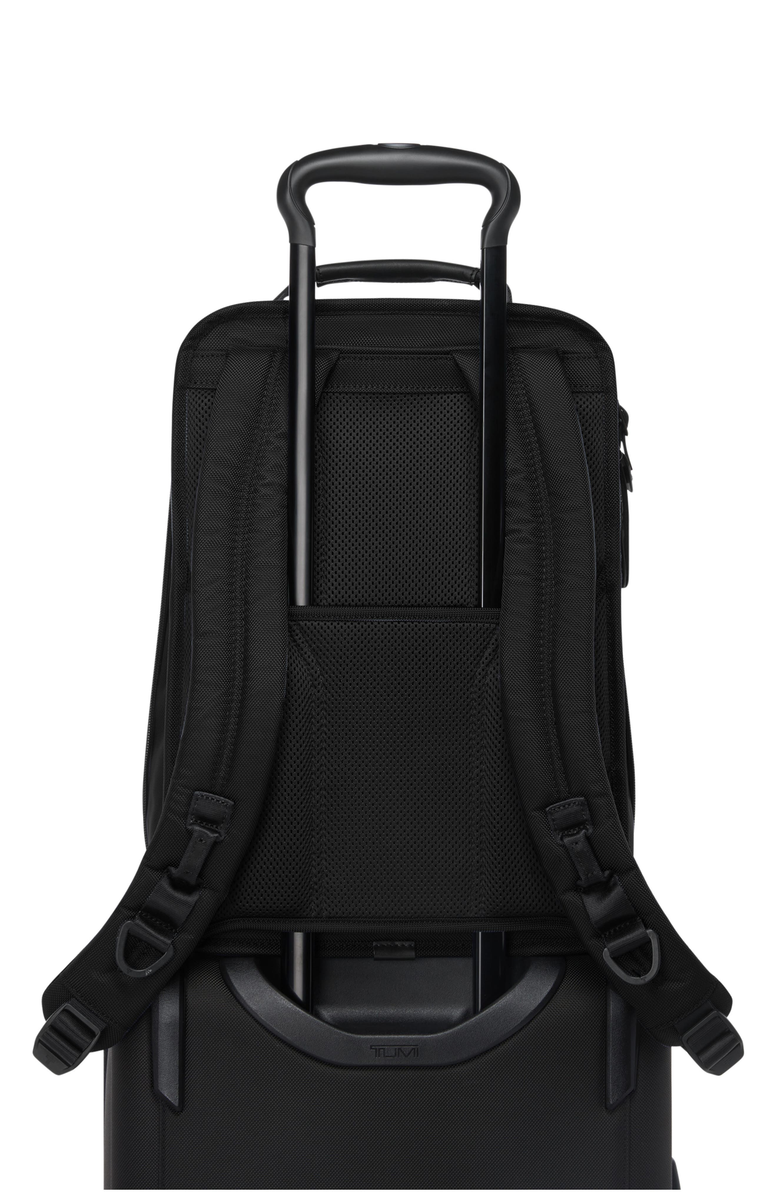 TUMI Medium 15-Inch Expandable Backpack, Alternate, color, Black