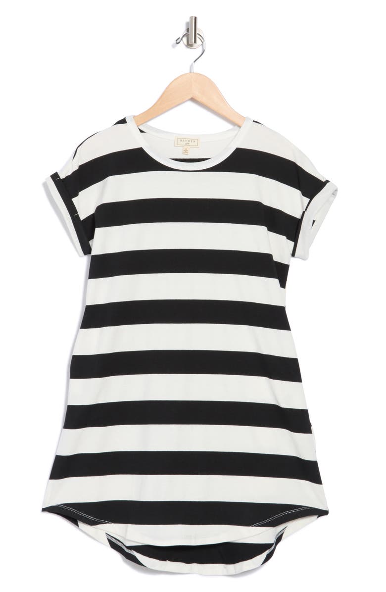 Hayden Girls Kids' Stripe T-Shirt Dress, Main, color,