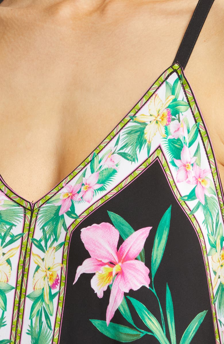 Tommy Bahama Orchid Garden Scarf Cover-Up Dress, Alternate, color,