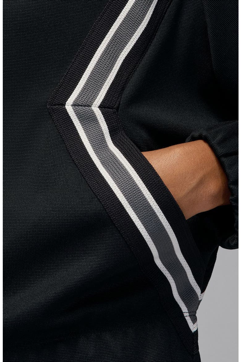 Brooklyn Track Jacket, Alternate, color, BLACK/ SAIL
