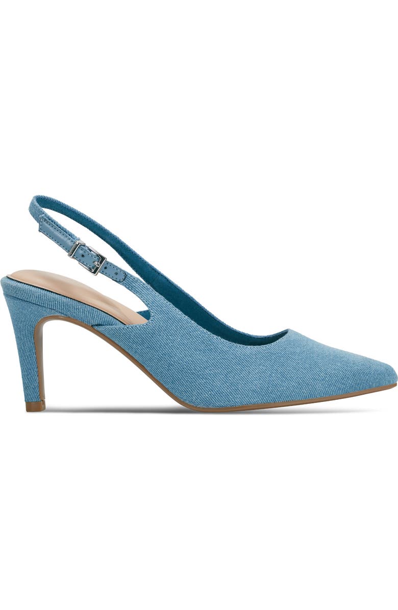 Rockport Jolie 3 Slingback Pointed Toe Pump, Alternate, color, Medium Blue